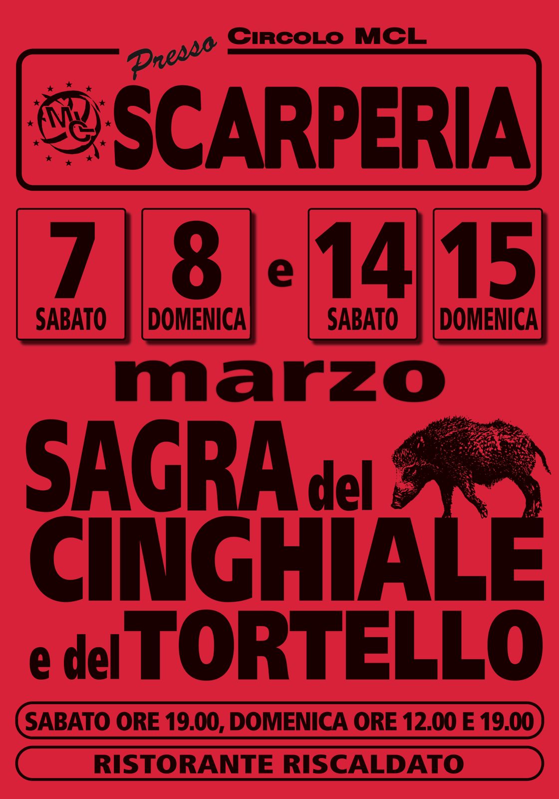 Sagra del Cinghiale e del Tortello