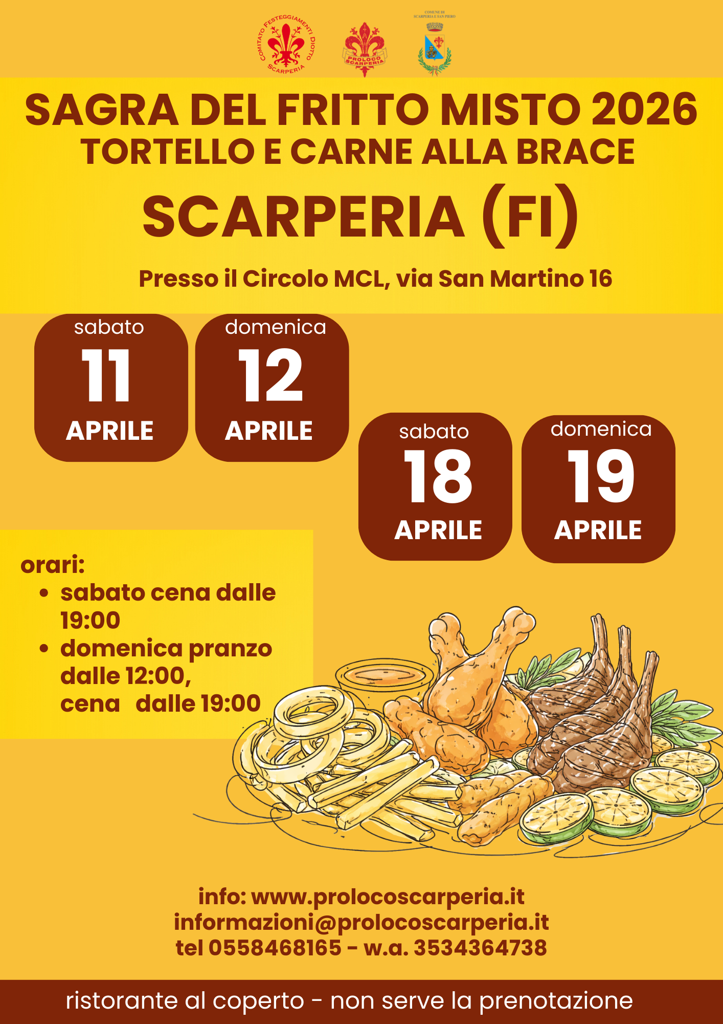 Sagra del Fritto Misto, Tortello e Carne alla Brace