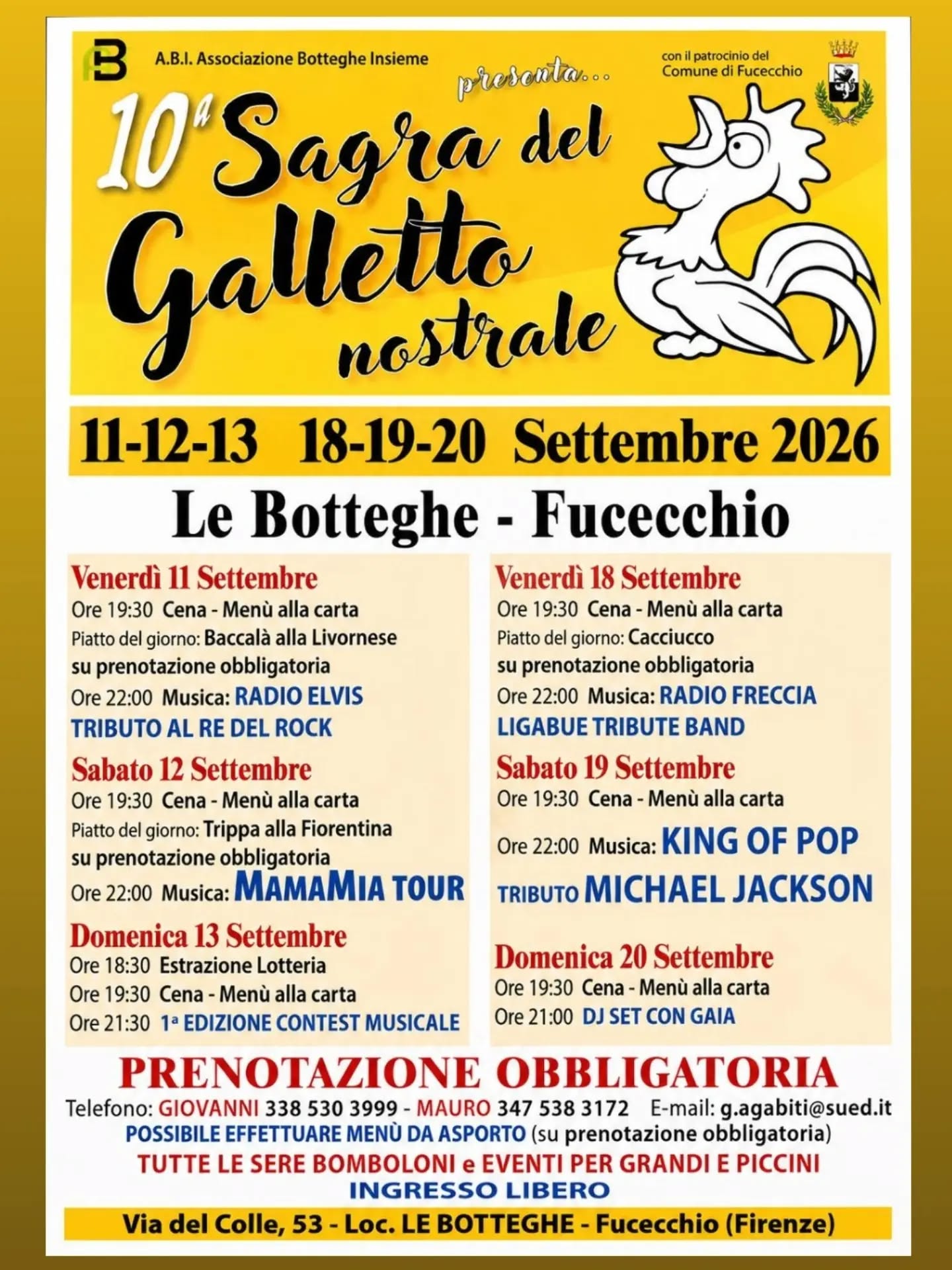 Sagra del Galletto Nostrale