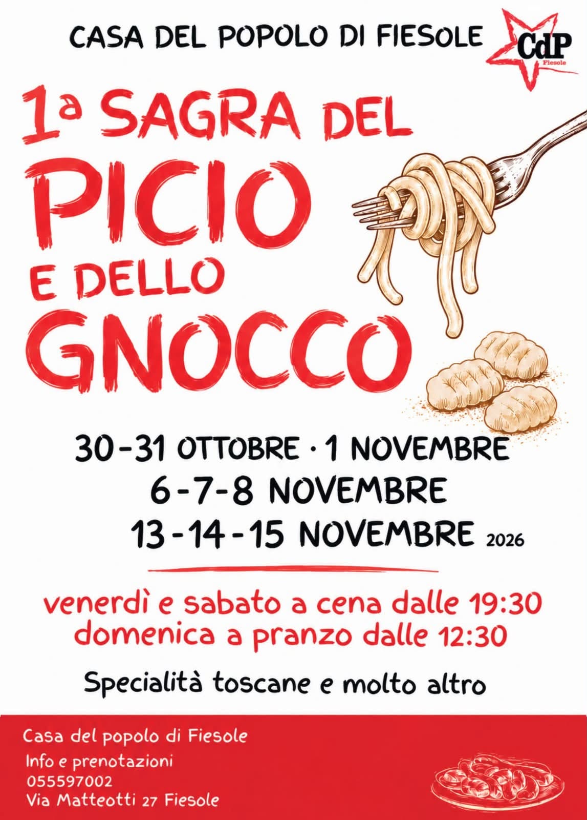 Sagra del Picio e dello Gnocco