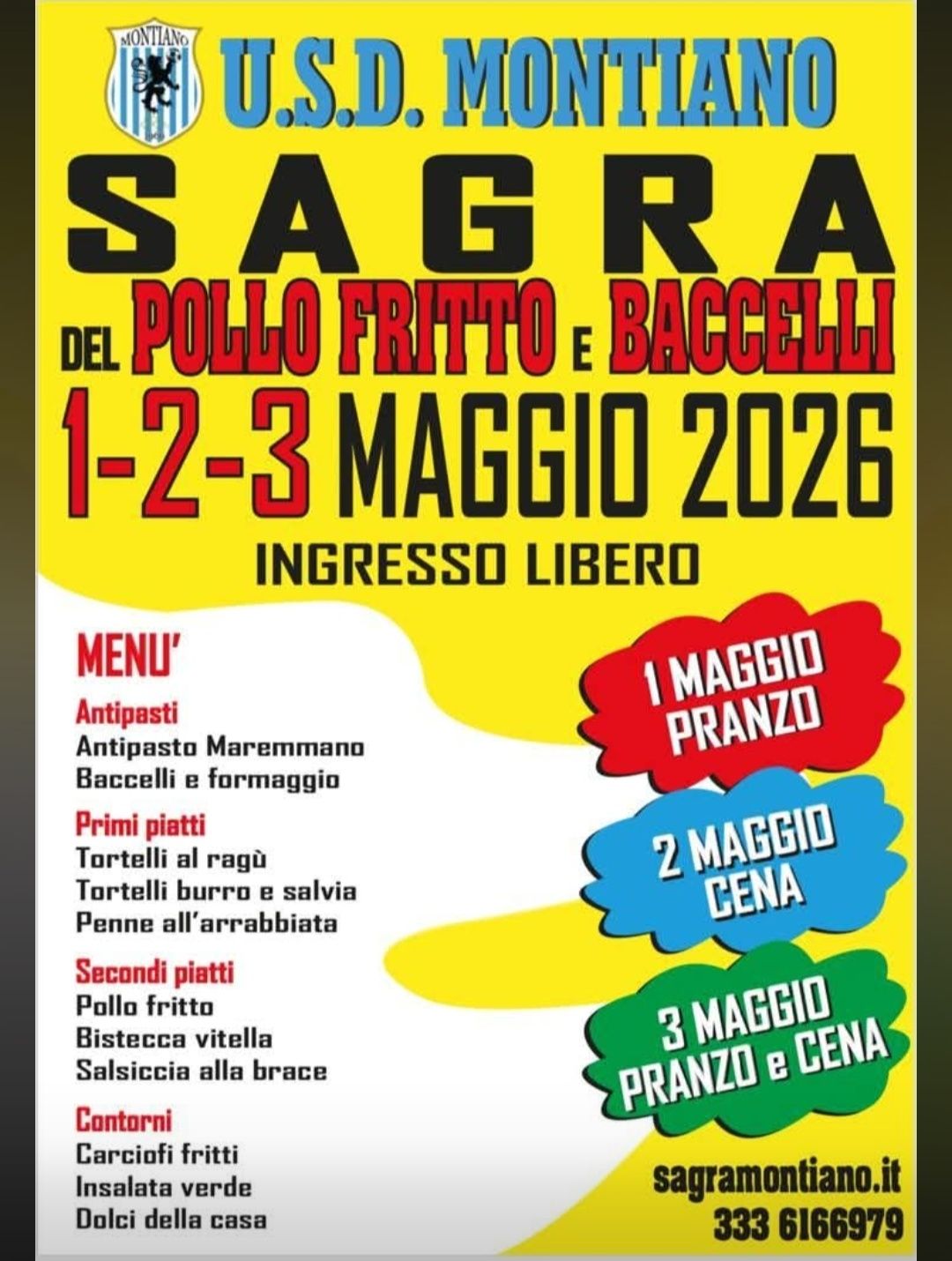 Sagra del Pollo Fritto e Baccelli