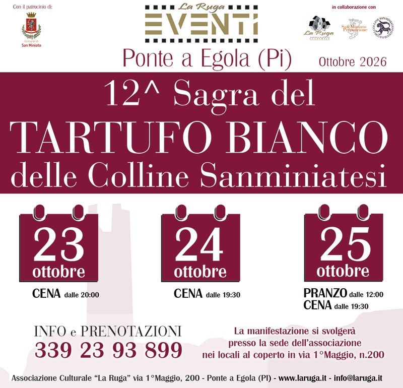 Sagra del Tartufo Bianco delle Colline Sanminiatesi