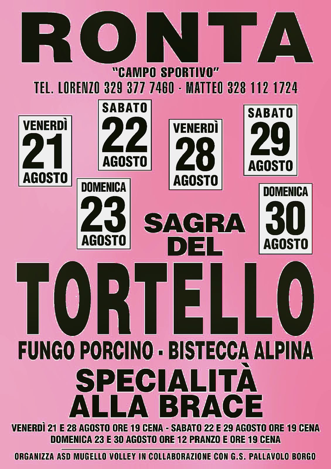 Sagra del Tortello e del Fungo Porcino