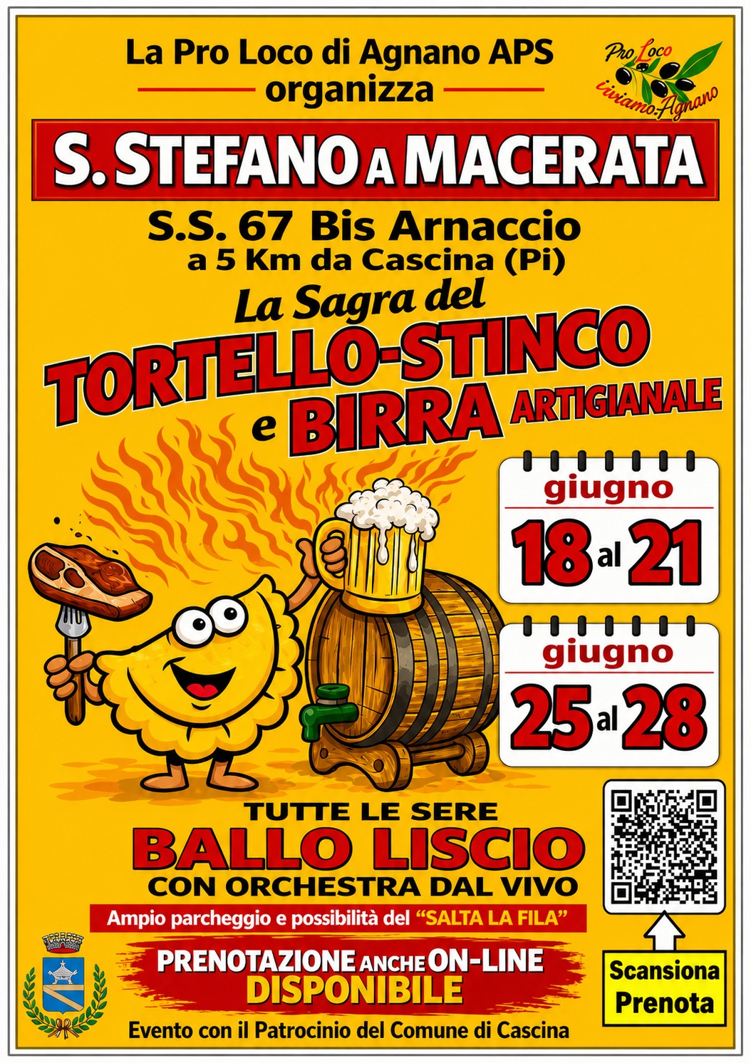 Sagra del Tortello, Stinco e Birra artigianale