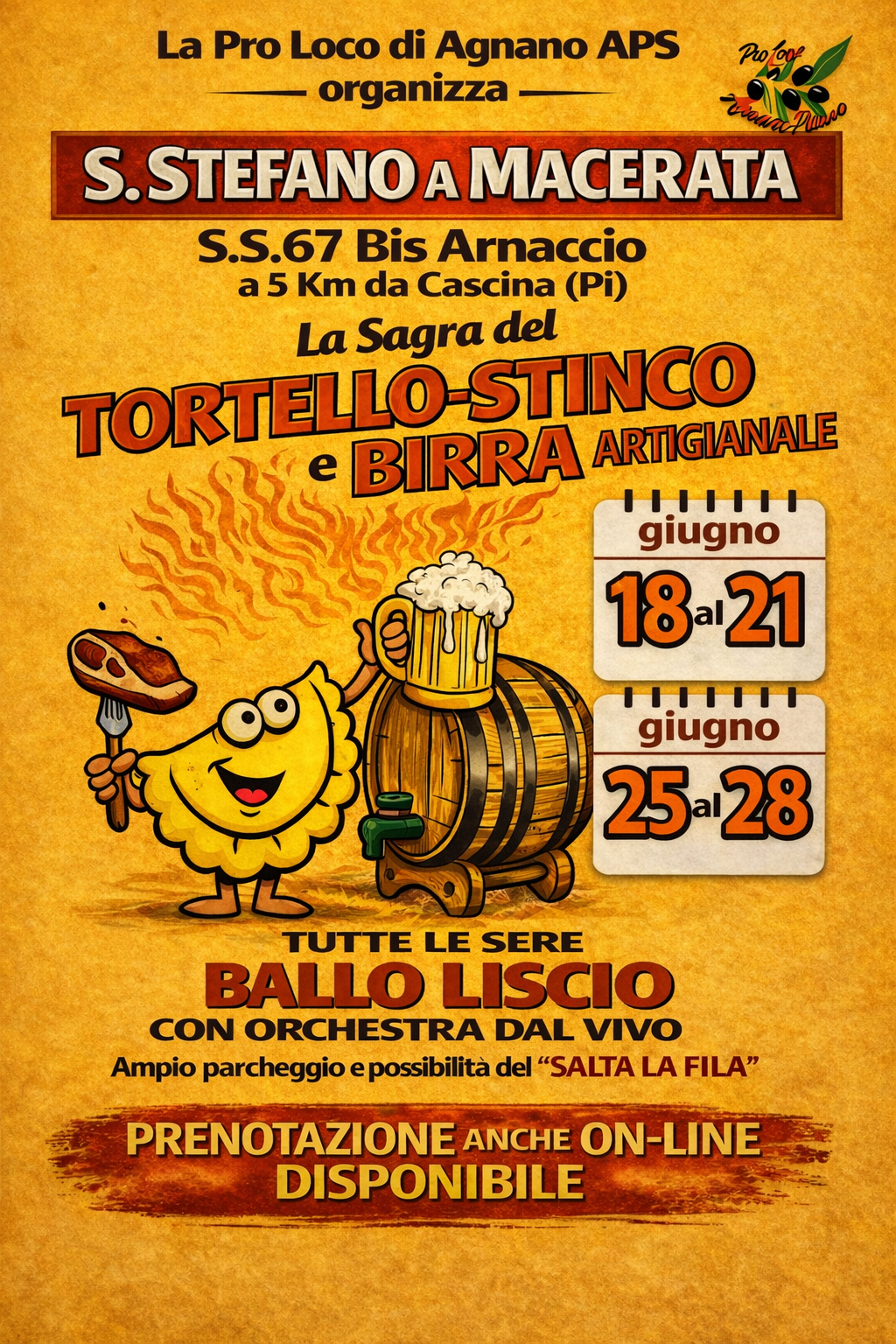 Sagra del Tortello, Stinco e Birra artigianale