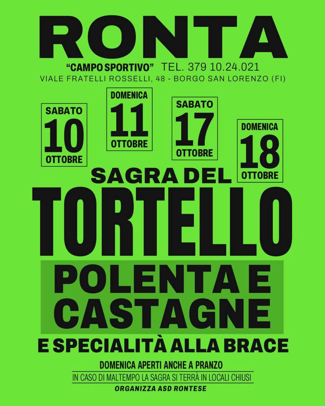 Sagra del Tortello, Polenta e Castagne