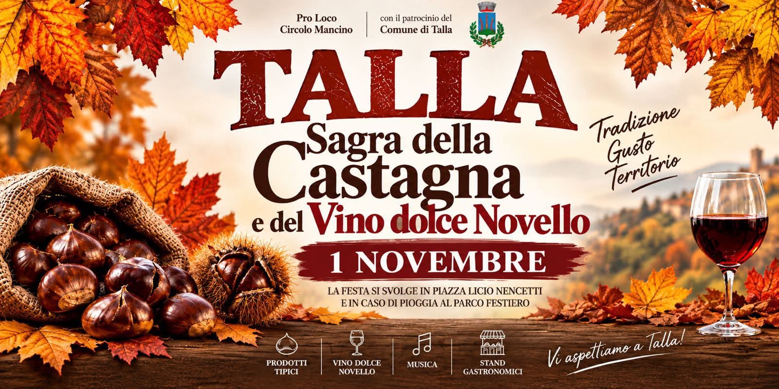 Sagra della Castagna e del Vino Dolce Novello