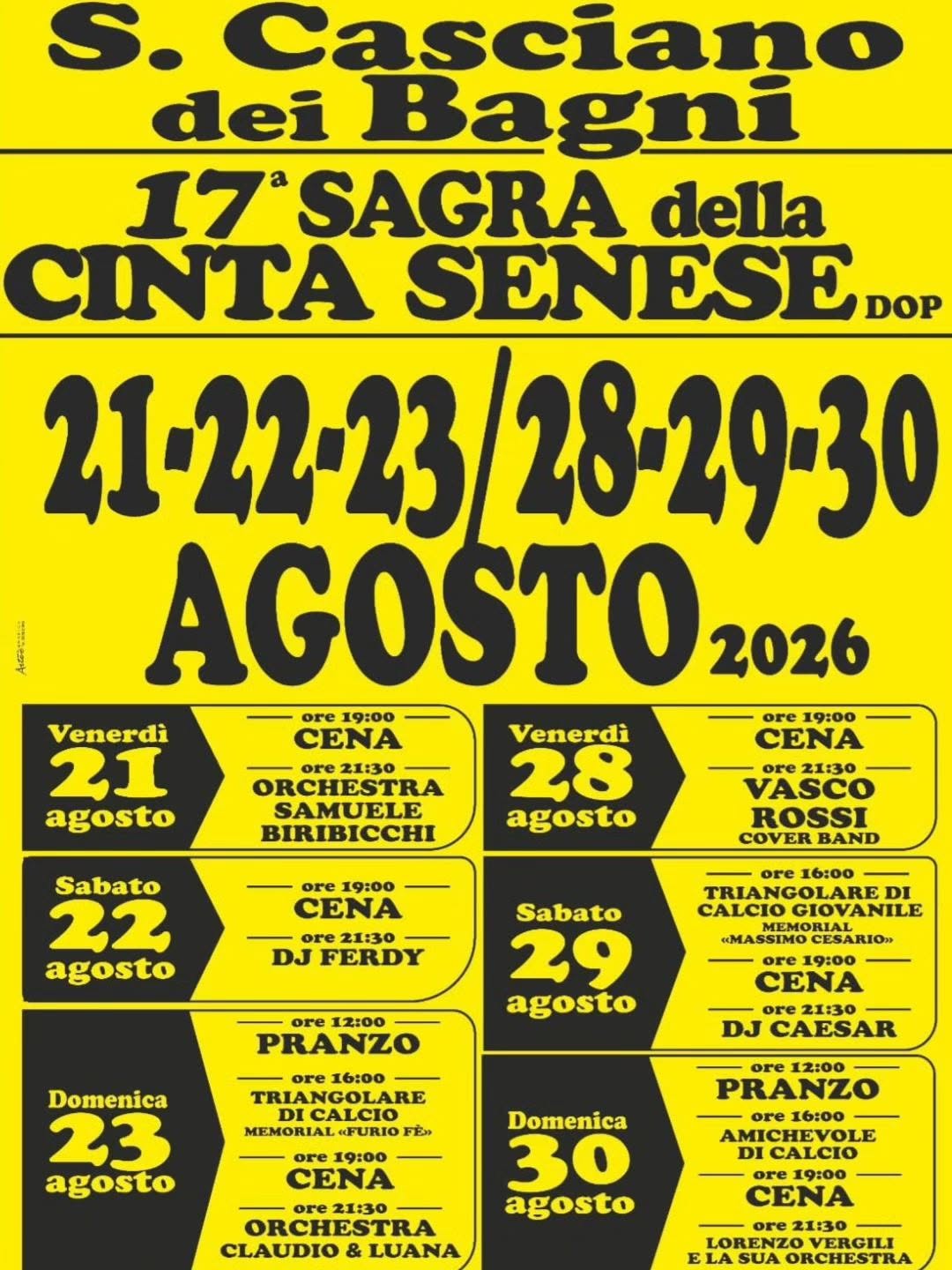 Sagra della Cinta Senese