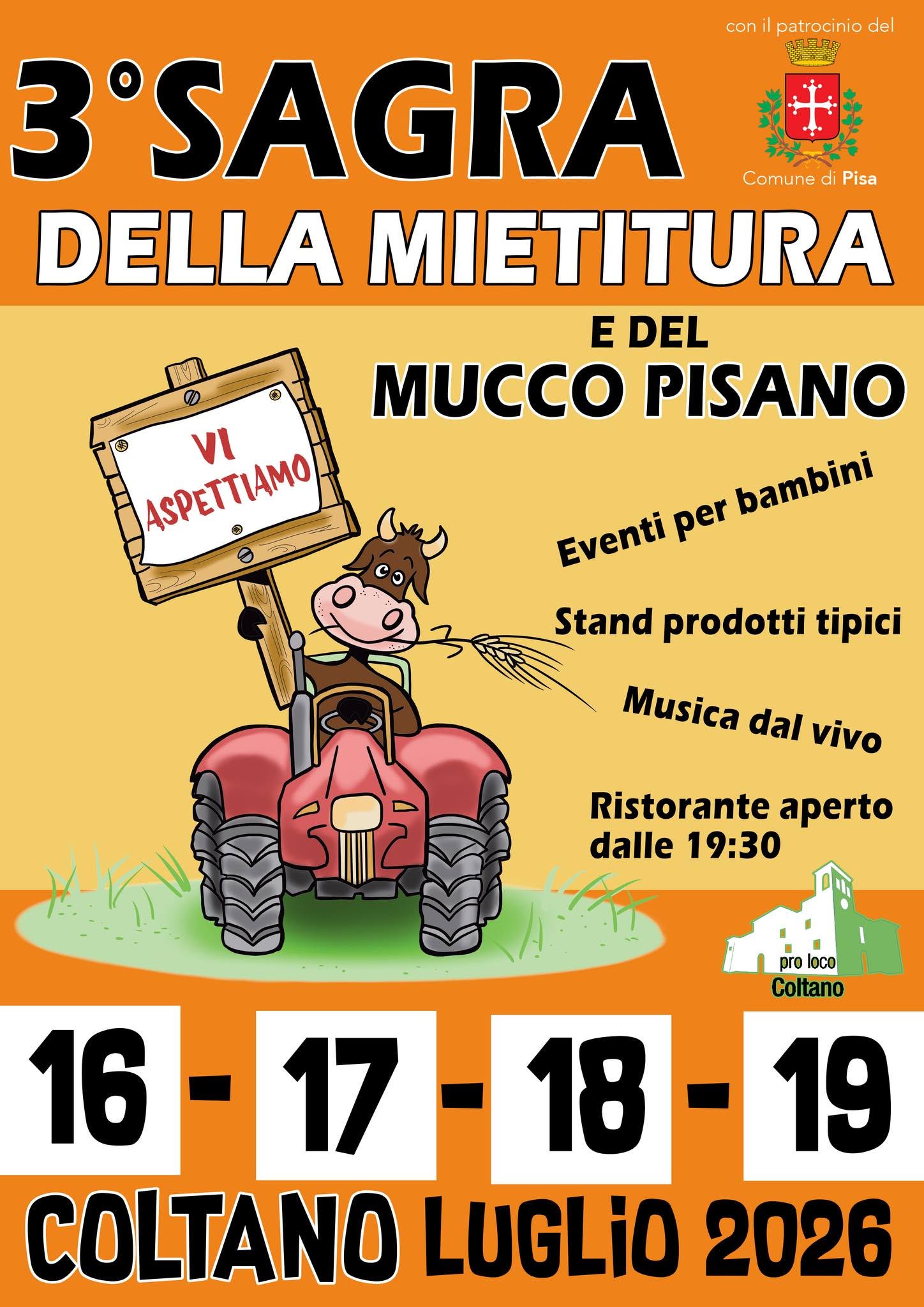 Sagra della mietitura e del mucco pisano