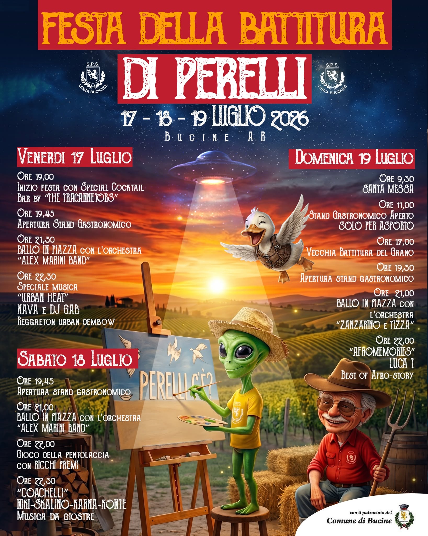 Rievocazione storica della Vecchia Battitura di Perelli