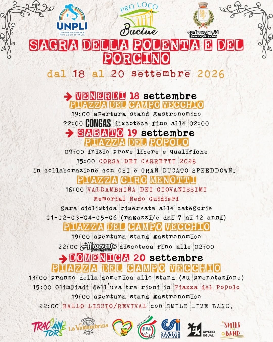 Sagra della Polenta e del Porcino