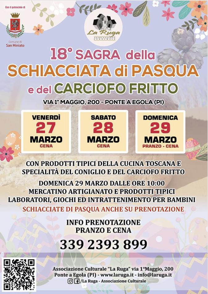 Sagra della Schiacciata di Pasqua e del Carciofo Fritto
