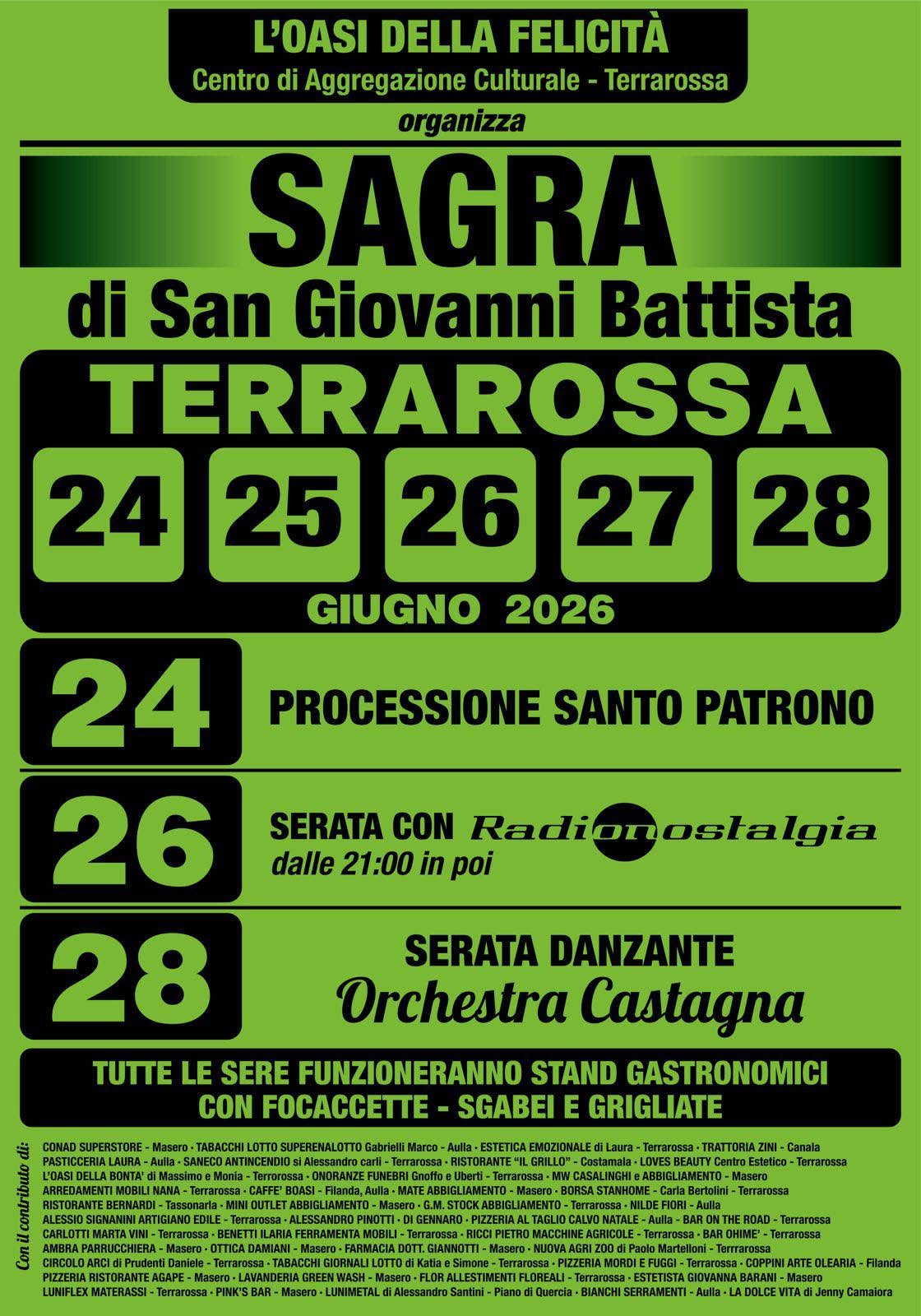 Sagra delle Focaccette di San Giovanni