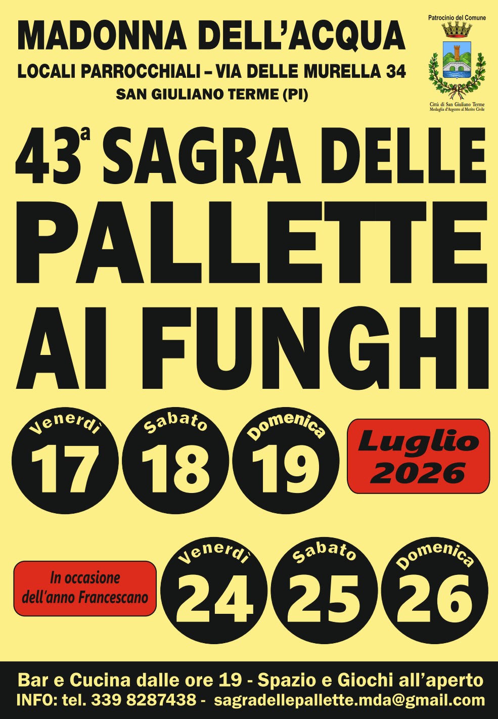 Sagra delle pallette ai funghi 