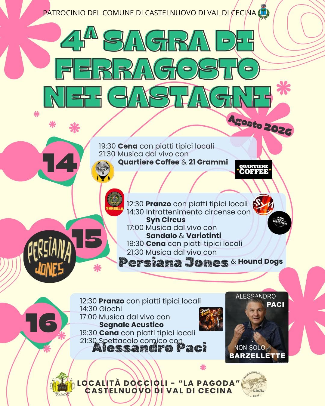 Sagra di Ferragosto nei Castagni