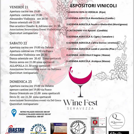 Seravezza Wine Fest