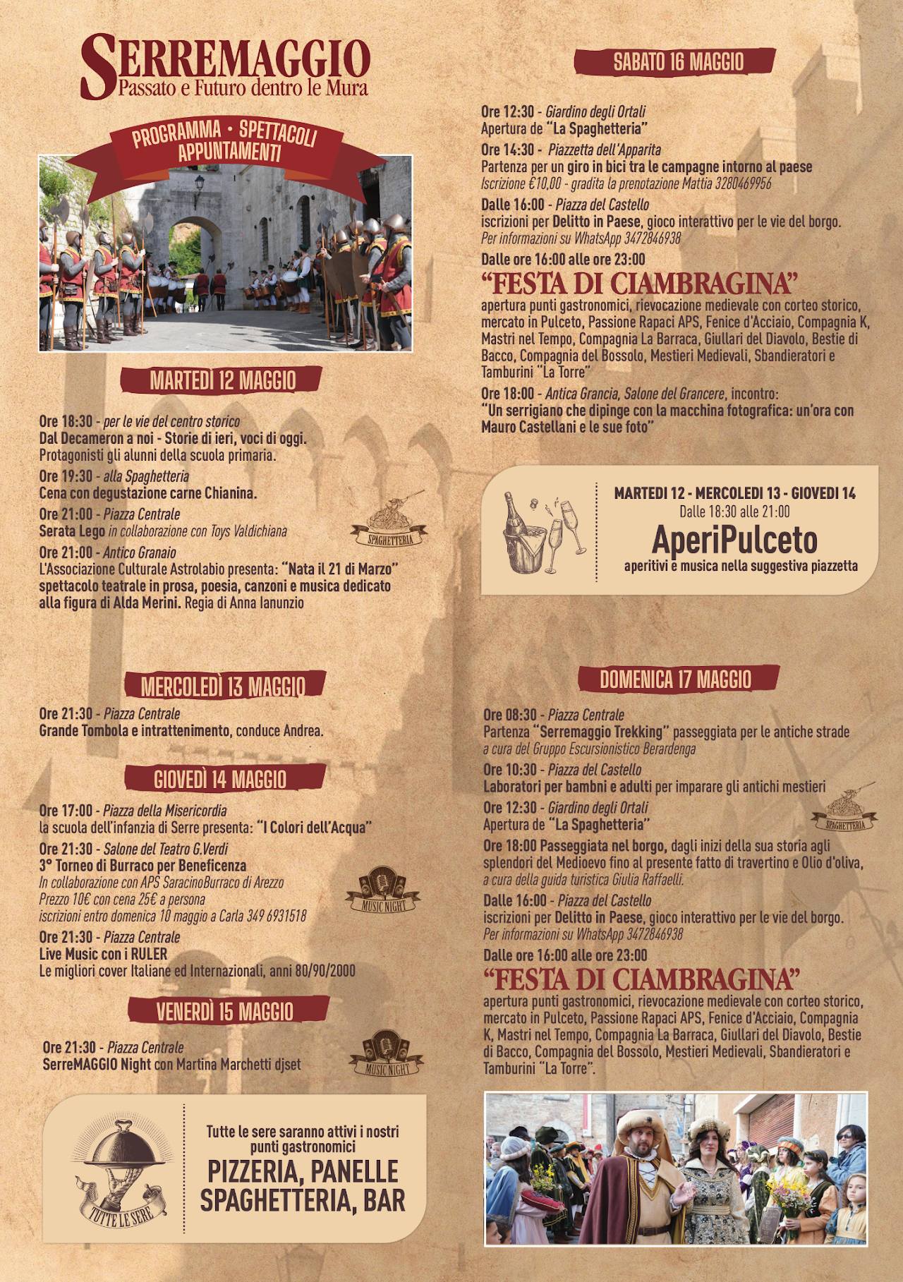 Serremaggio - Festa di Ciambragina