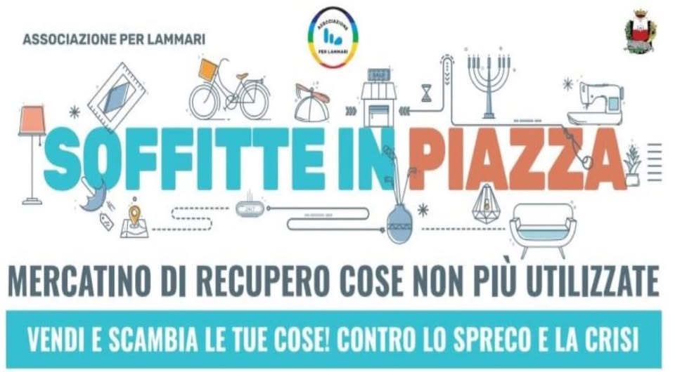 Soffitte in piazza. Mercatino dell'usato
