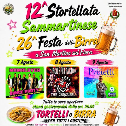 Stortellata Sammartinese - Festa della Birra