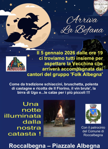 Arriva la Befana a Roccalbegna