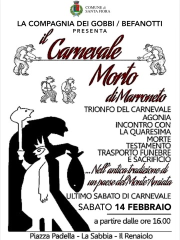 Carnevale morto di Marroneto