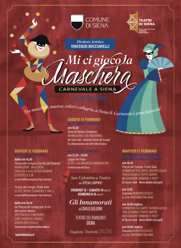 Mi ci gioco la maschera – Carnevale a Siena