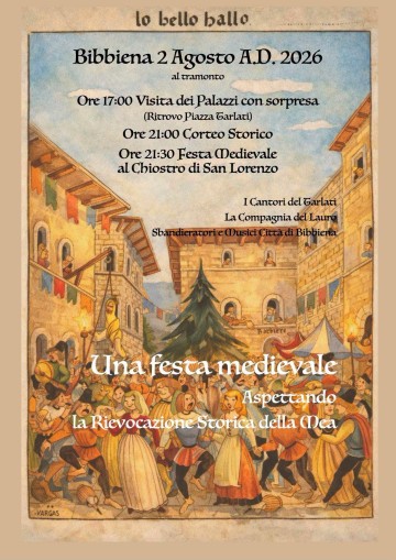 Carnevale Storico di Bibbiena - Rievocazione della Mea