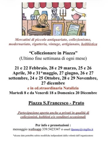 Collezionare in Piazza