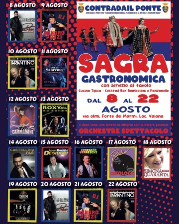 Sagra gastronomica della Contrada il Ponte