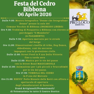 Festa del Cedro e Palio delle Botti