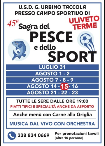 Sagra del pesce e dello sport