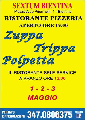 Festa della Zuppa, Trippa e Polpetta