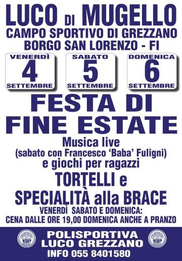 Festa di Fine Estate