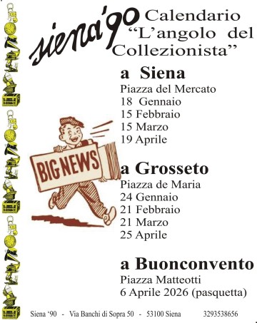 L'angolo del Collezionista a Grosseto