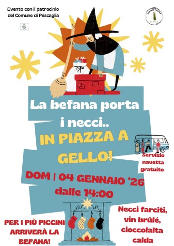 La Befana porta i necci