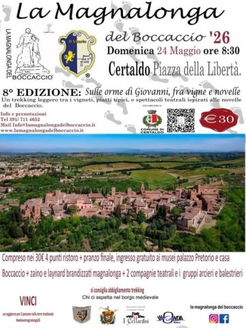 La Magnalonga del Boccaccio — Evento a Certaldo, Firenze