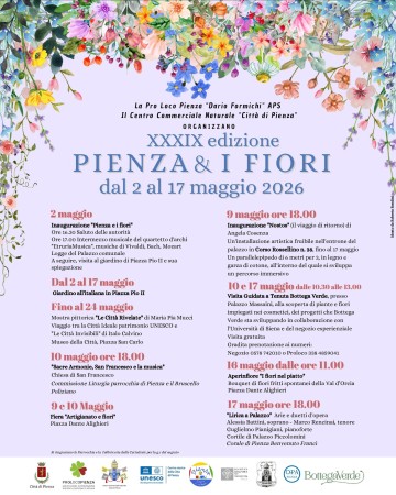 Pienza e i Fiori