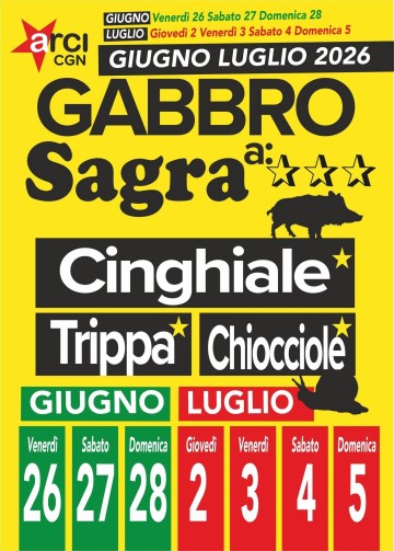 Sagra a Tre Stelle Cinghiale, Trippa e Chiocciole