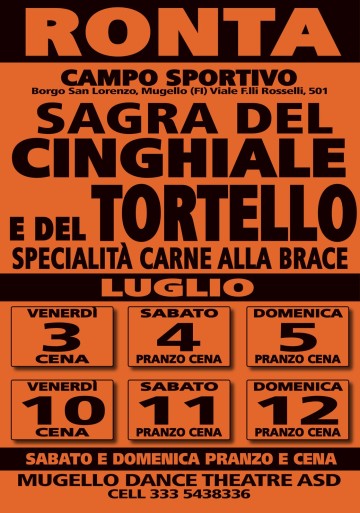Sagra del Cinghiale e del Tortello a Ronta