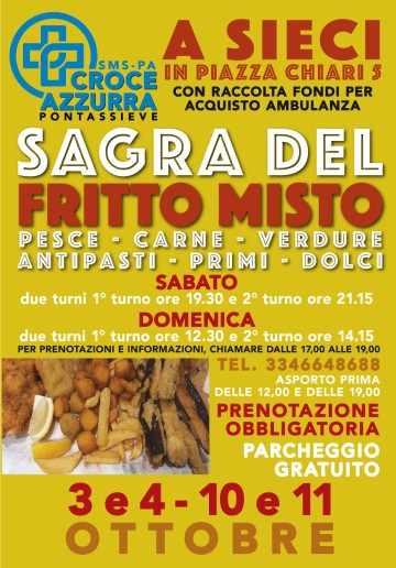 Sagra del Fritto Misto — Evento a Pontassieve, Firenze