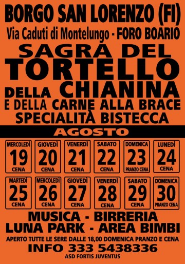Sagra del Tortello, della Chianina e della Carne alla Brace