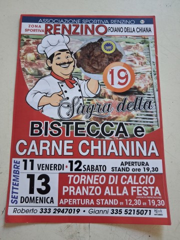 Sagra della Bistecca e Carne Chianina