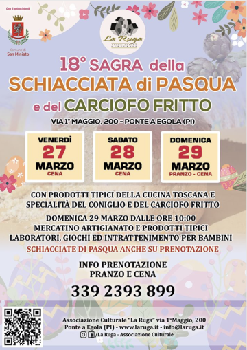 Sagra della Schiacciata di Pasqua e del Carciofo Fritto