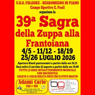 Sagra della Zuppa alla Frantoiana