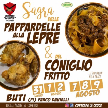Sagra delle Pappardelle alla lepre e del Coniglio fritto