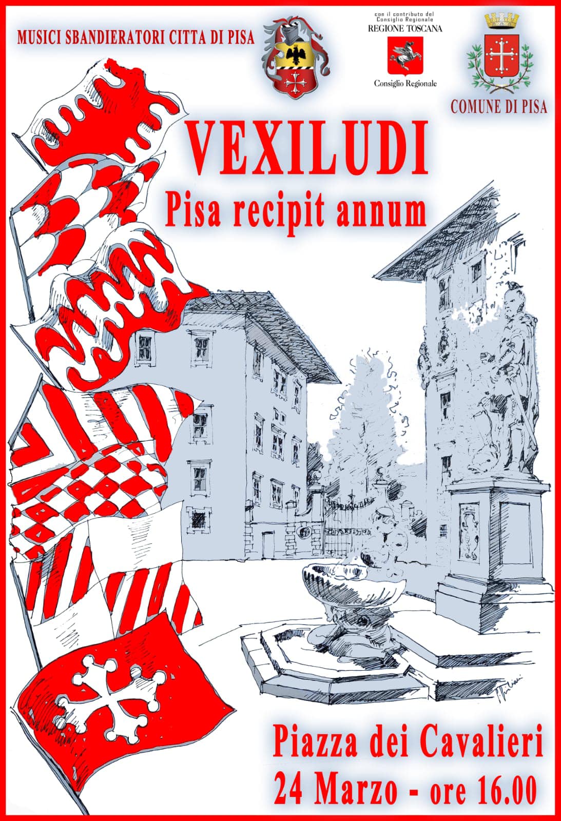 Vexiludi Pisae Recipit Annum