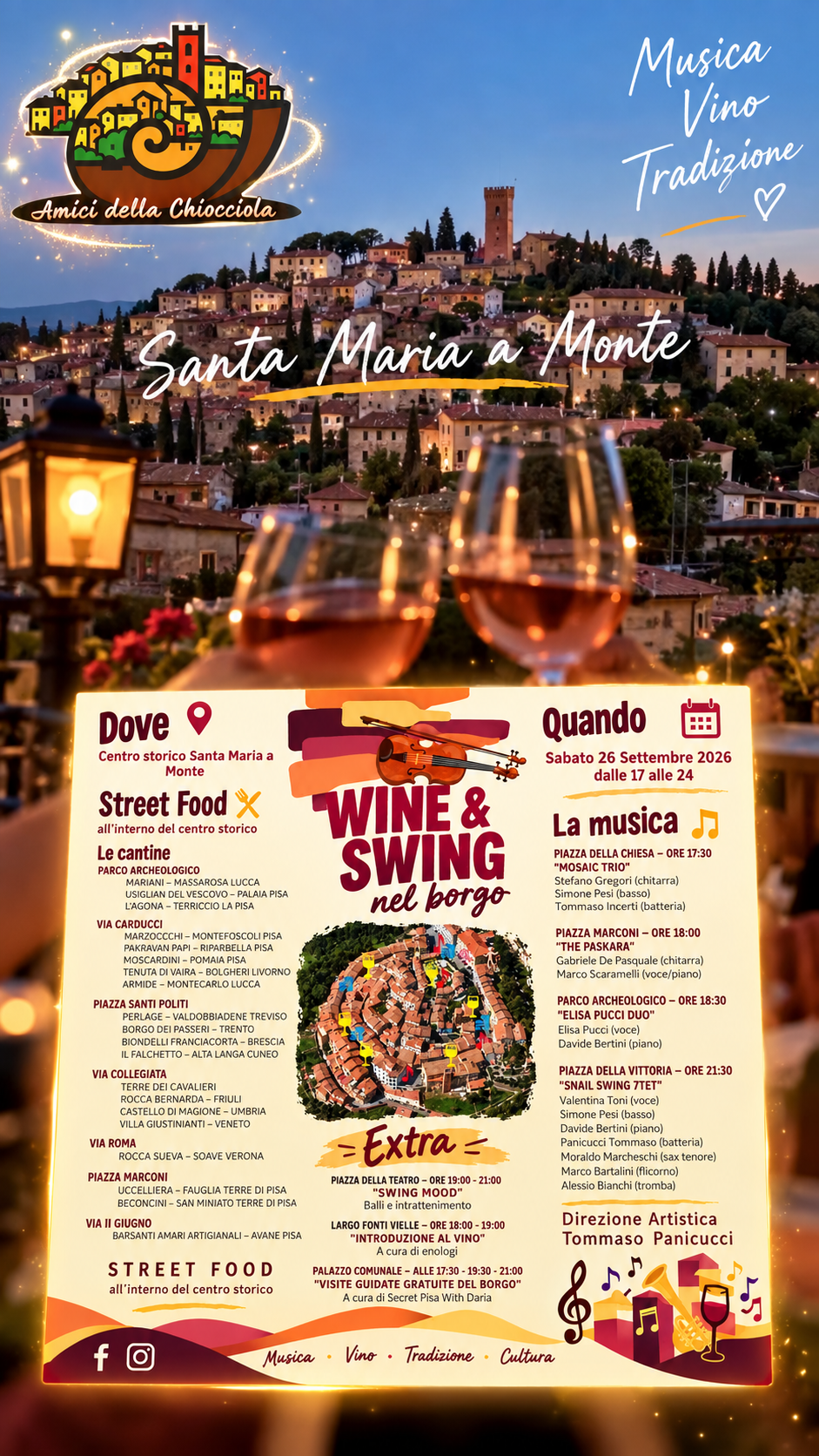 Wine&Swing nel borgo