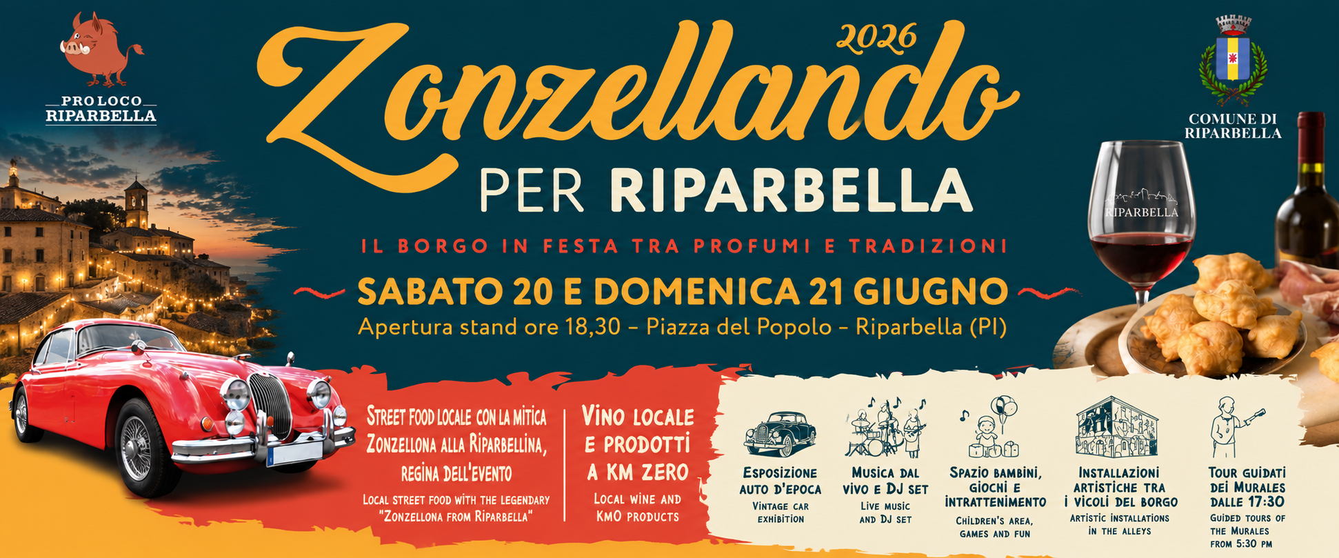 Zonzellando per Riparbella